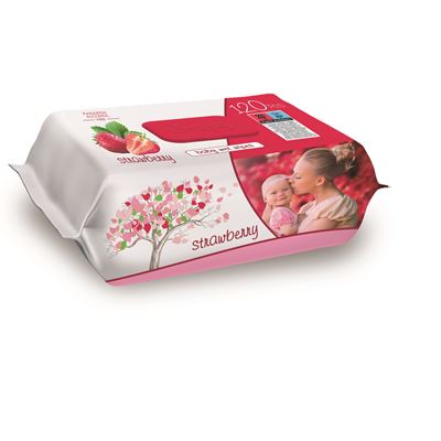 Sleepy Baby 120 Servetele Umede Capsuni