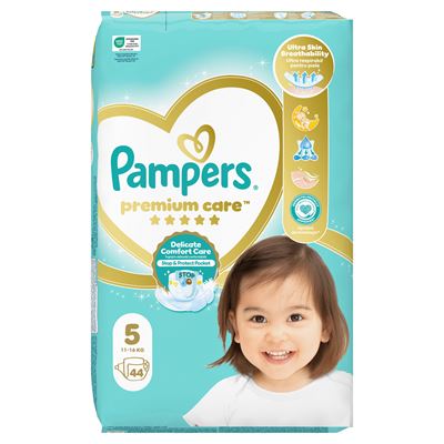 Pampers Premium Care 44 Scutece Mărimea 5 11-16 kg