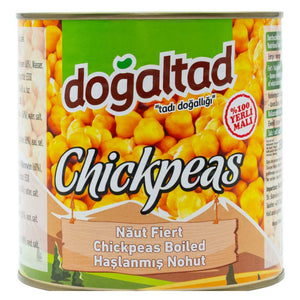 Doğaltat Boiled Chickpeas 2500 g