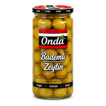 Onda Green Olives with Almonds 480/300 g