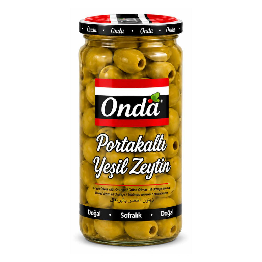Onda Green Olives with Oranges 480/280 g
