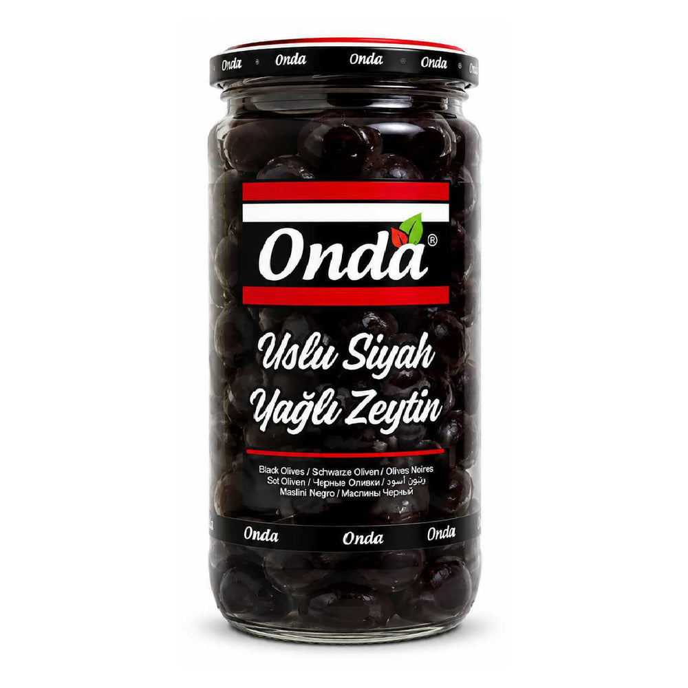 Onda Uslu Black Olives in Oil 330/300 g