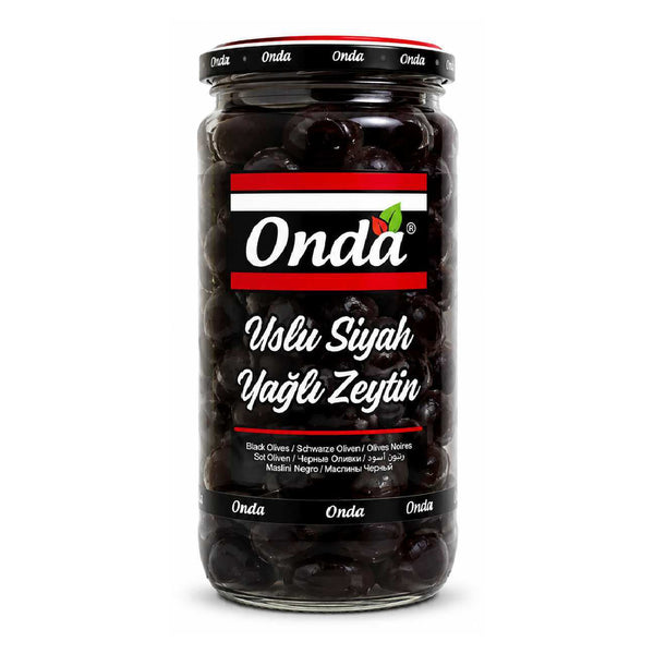 Onda Uslu Black Olives in Oil 330/300 g
