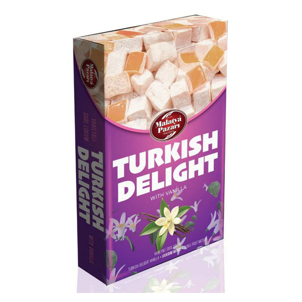 Malatya Pazarı Turkish Delight with Vanilla 350 g