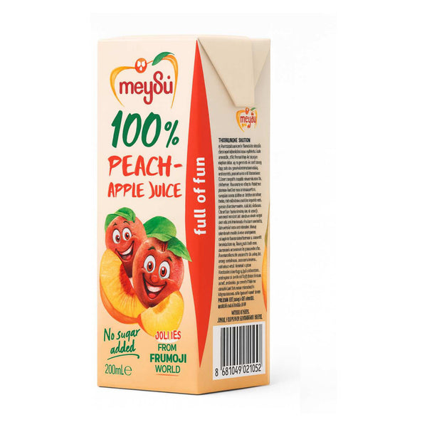Meysu 100% Peach-Apple Juice 200 ml