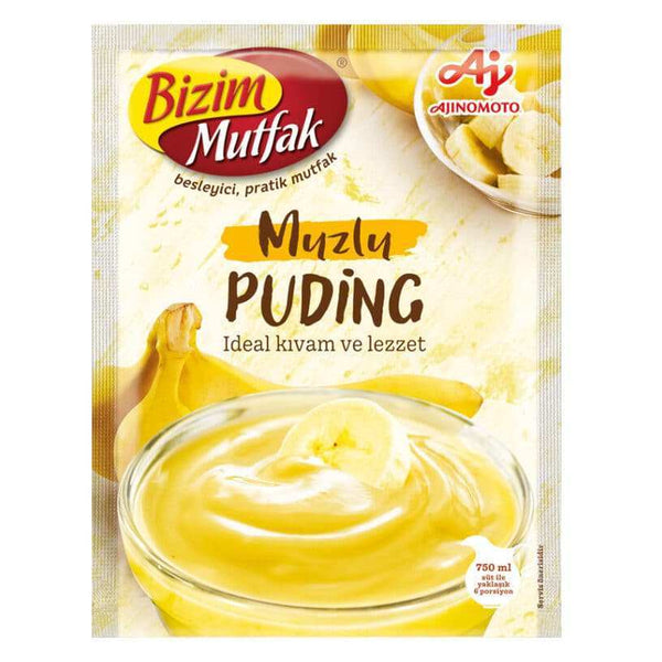 Bizim Mutfak Pudding Powder with Banana Flavor 120 g