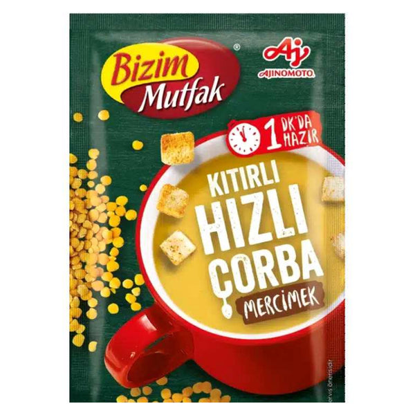 Bizim Mutfak Instant Lentil Soup in a Cup 18 g