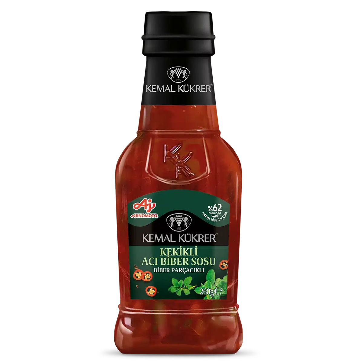 Kemal Kükrer Spicy Sauce with Peppers and Oregano 260 g