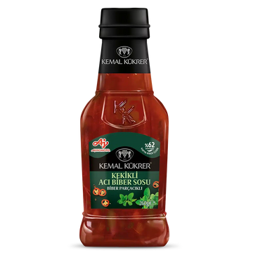 Kemal Kükrer Spicy Sauce with Peppers and Oregano 260 g