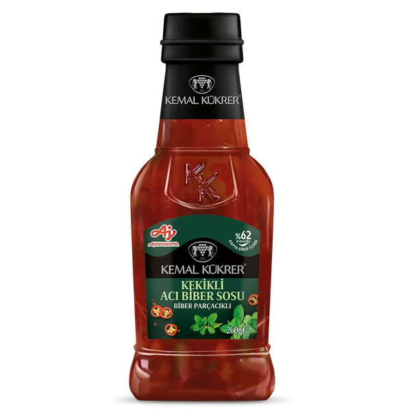 Kemal Kükrer Spicy Sauce with Peppers and Oregano 260 g