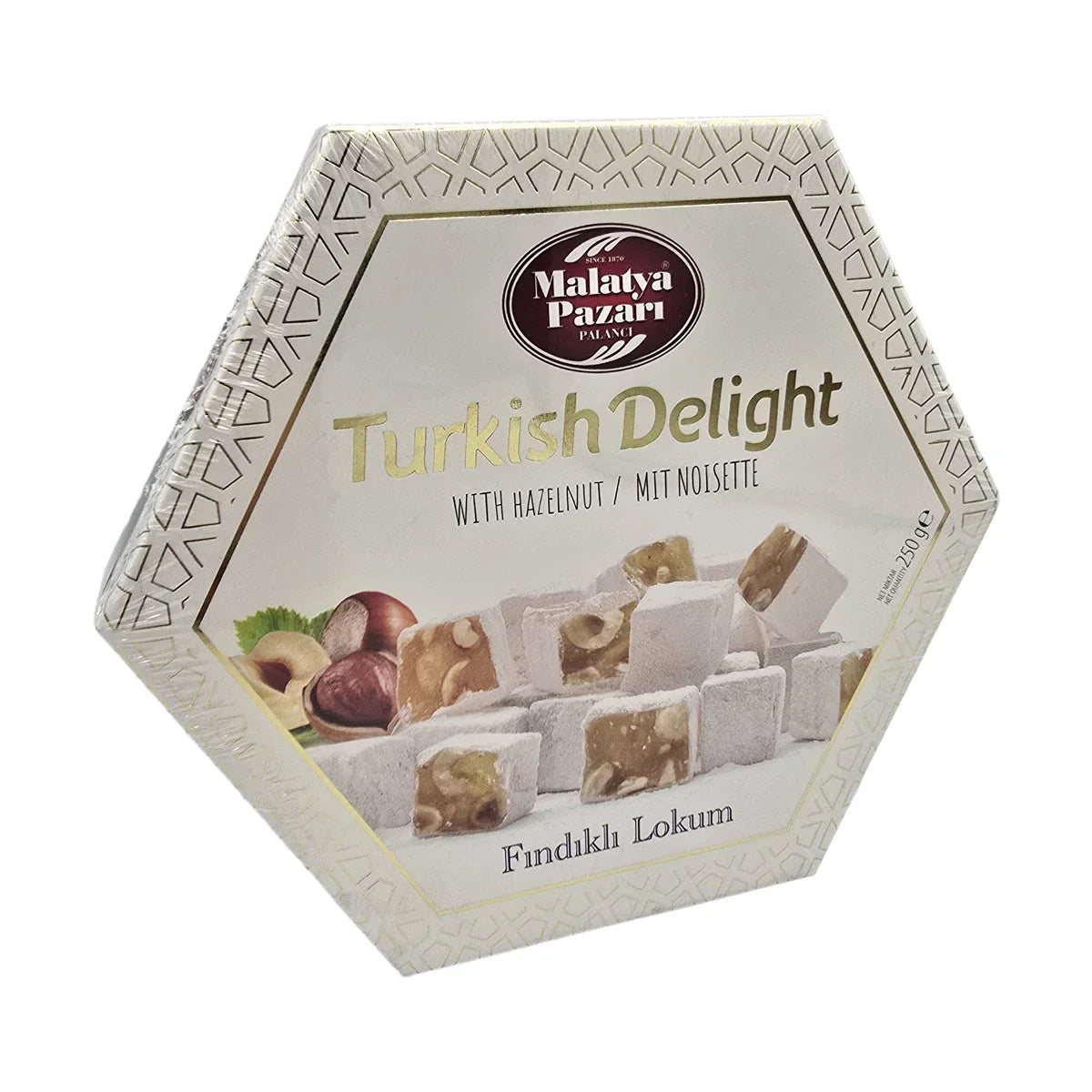 Malatya Pazarı Turkish Delight with Hazelnuts 250 g