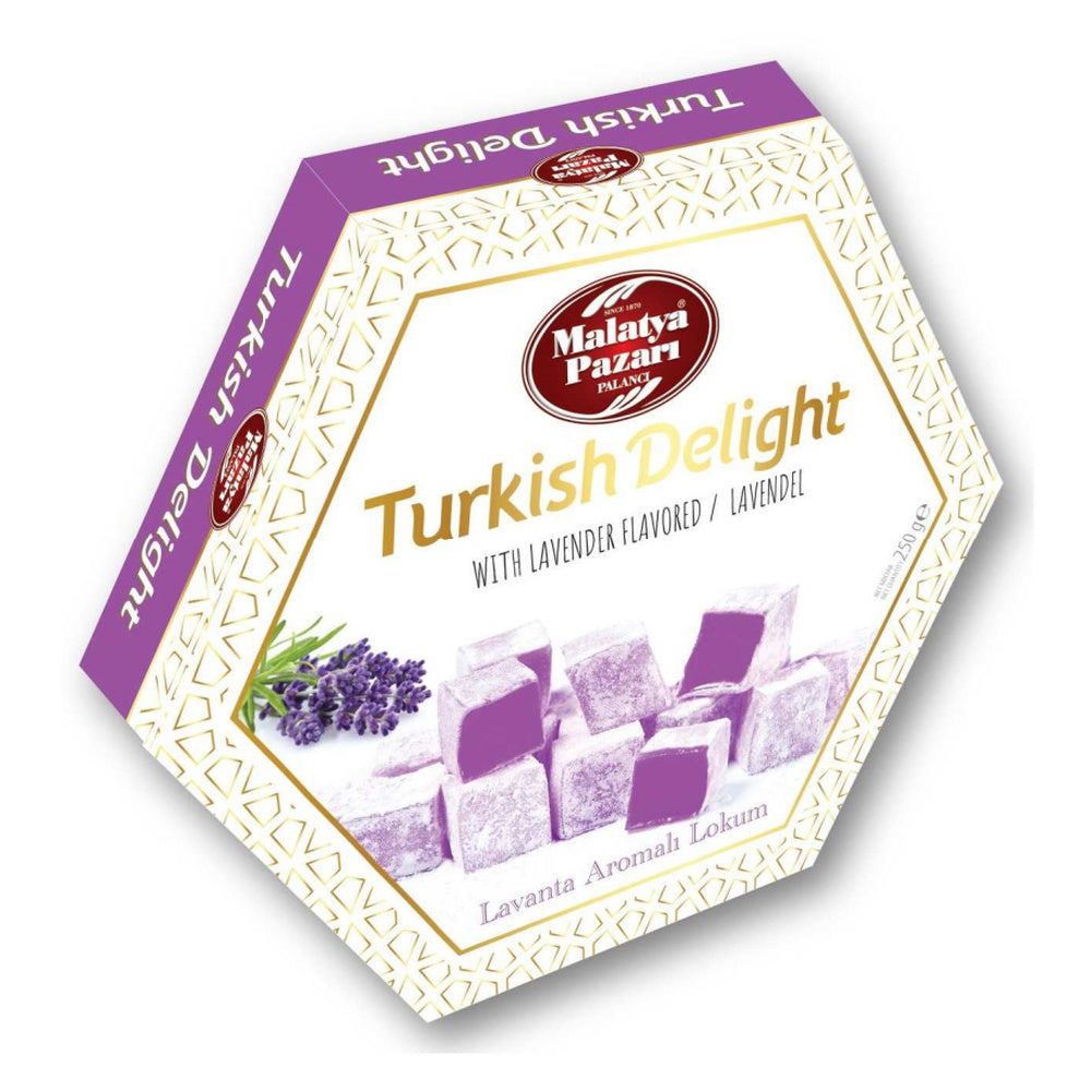 Malatya Pazarı Turkish Delight with Lavender 250 g