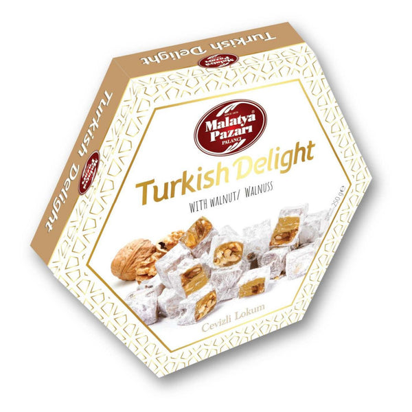 Malatya Pazarı Turkish Delight with Walnuts 250 g