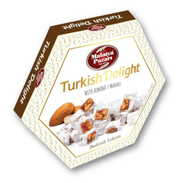 Malatya Pazarı Turkish Delight with Almonds 250 g