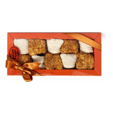 Malatya Pazarı Mixed Turkish Delight with Biscuit Cream 200 g