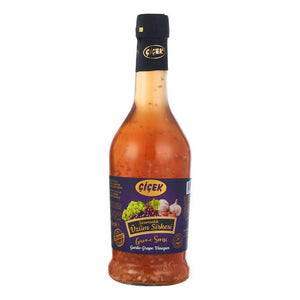 Çiçek Grape Vinegar with Garlic Bottle 500 ml