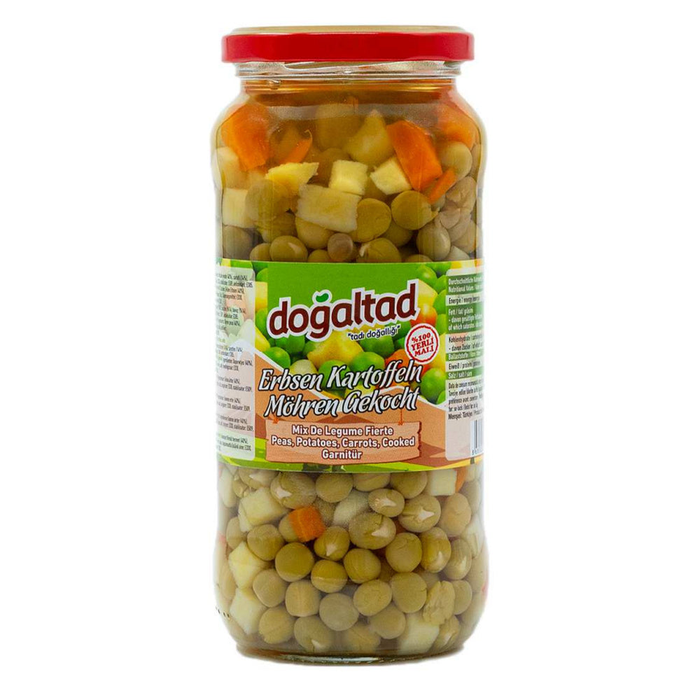 Doğaltat Mixed Vegetables Jar 580 g