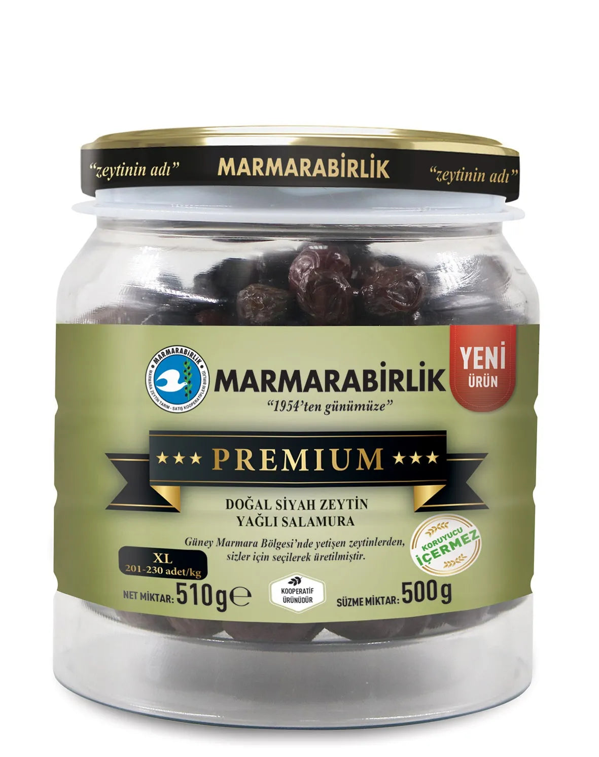 Marmarabirlik Dried Marmara Olives Premium-XL-500 g