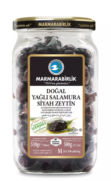 Marmarabirlik Marmara Black Olives 261-290 M 500 g
