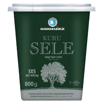 Marmarabirlik Dried Marmara Olives Sele-3XS-800 g