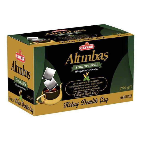 Çaykur Altinbas Bergamot Black Tea 40 x 5 g Tea Bags