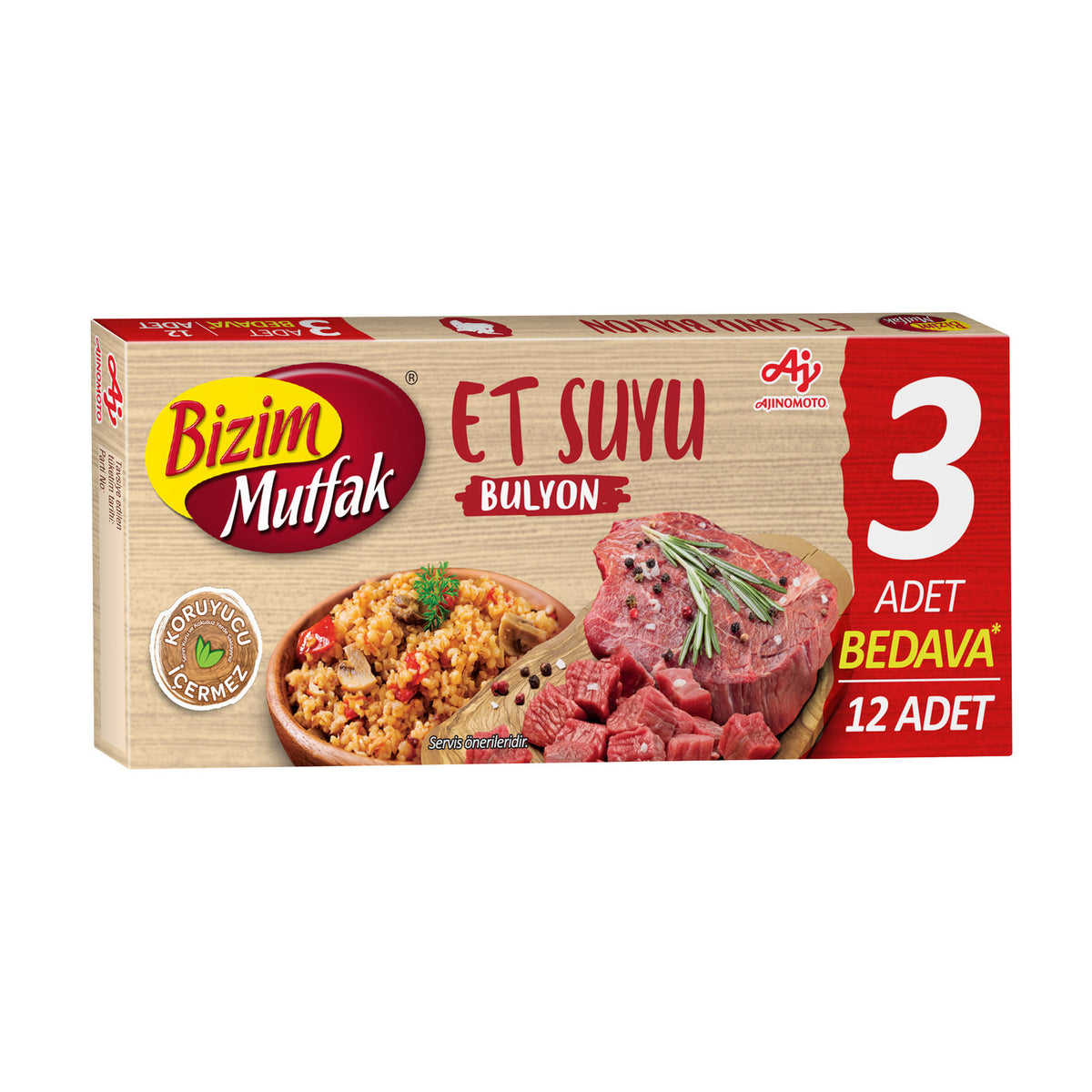 Bizim Mutfak Beef Flavored Powdered Bouillon 60 g