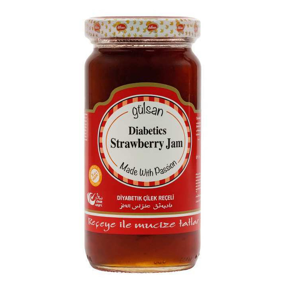 Gülsan Sugar-Free Strawberry Jam 280 g