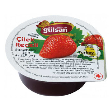 Gülsan Strawberry Jam Portioned 20 g