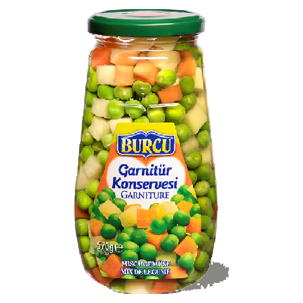 Burcu Vegetable Mix Jar 570 g