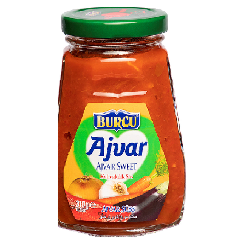 Burcu Ajvar Eggplant and Sweet Pepper Paste 310 g