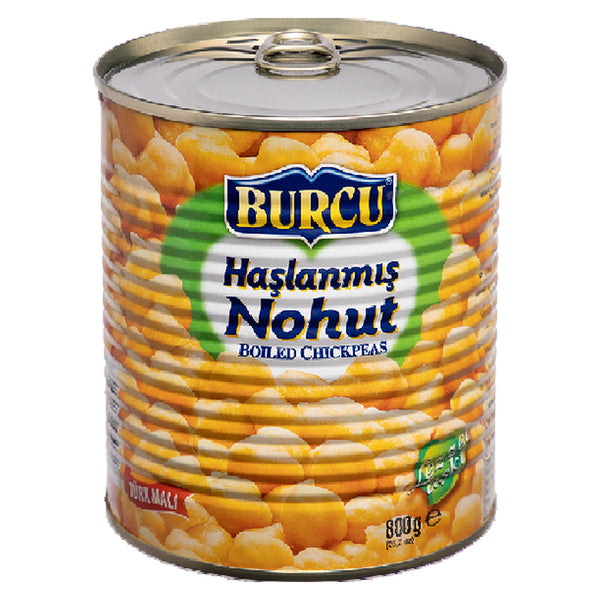 Burcu Chickpea canned in tin 800 g