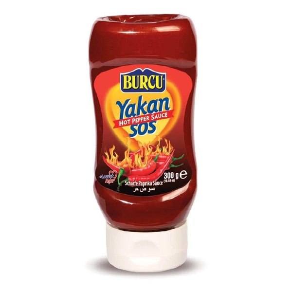 Burcu Hot Pepper Sauce Tube 300 g