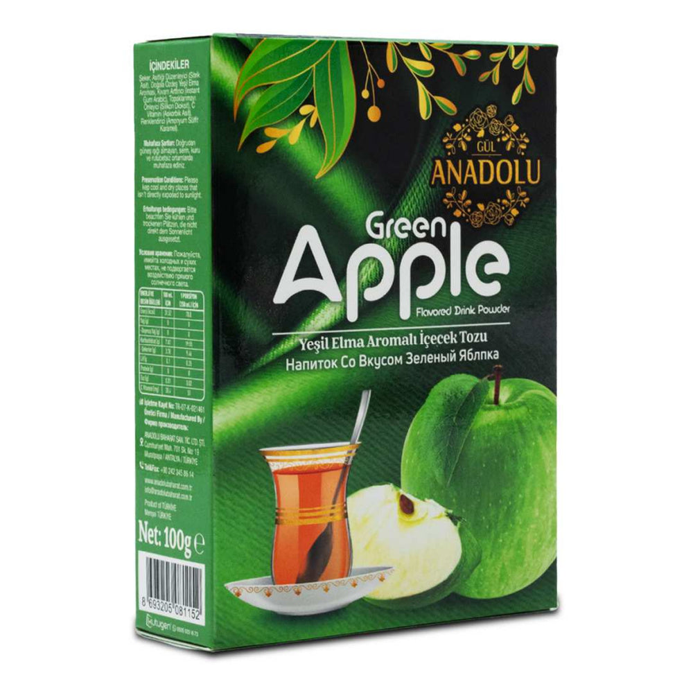 Anadolu Turkish Green Apple Instant Tea 100 g