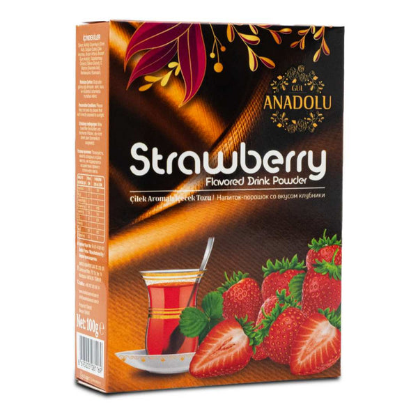 Anadolu Turkish Strawberry Instant Tea 100 g