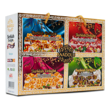 Anadolu Mixed Turkish Delight Set 8 Pcs/Set 800 g