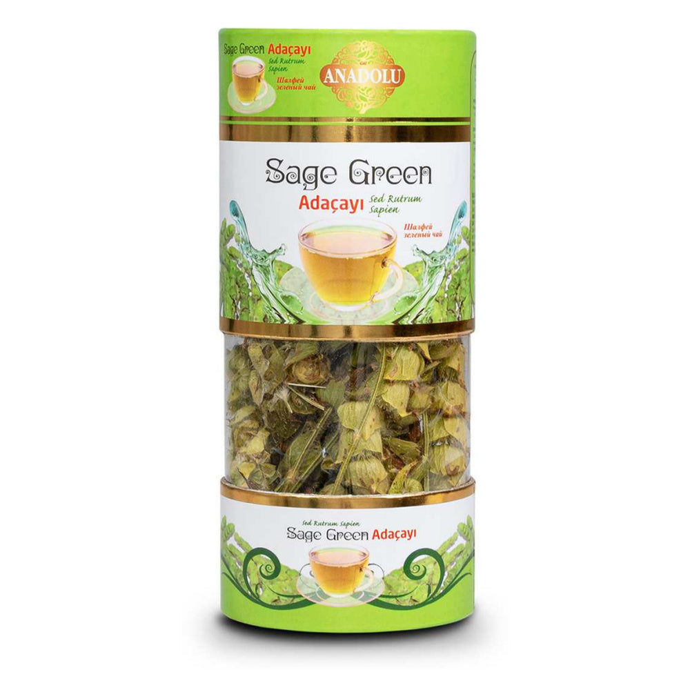 Anadolu Sage Herbal Tea Cylinder Tin 20 g