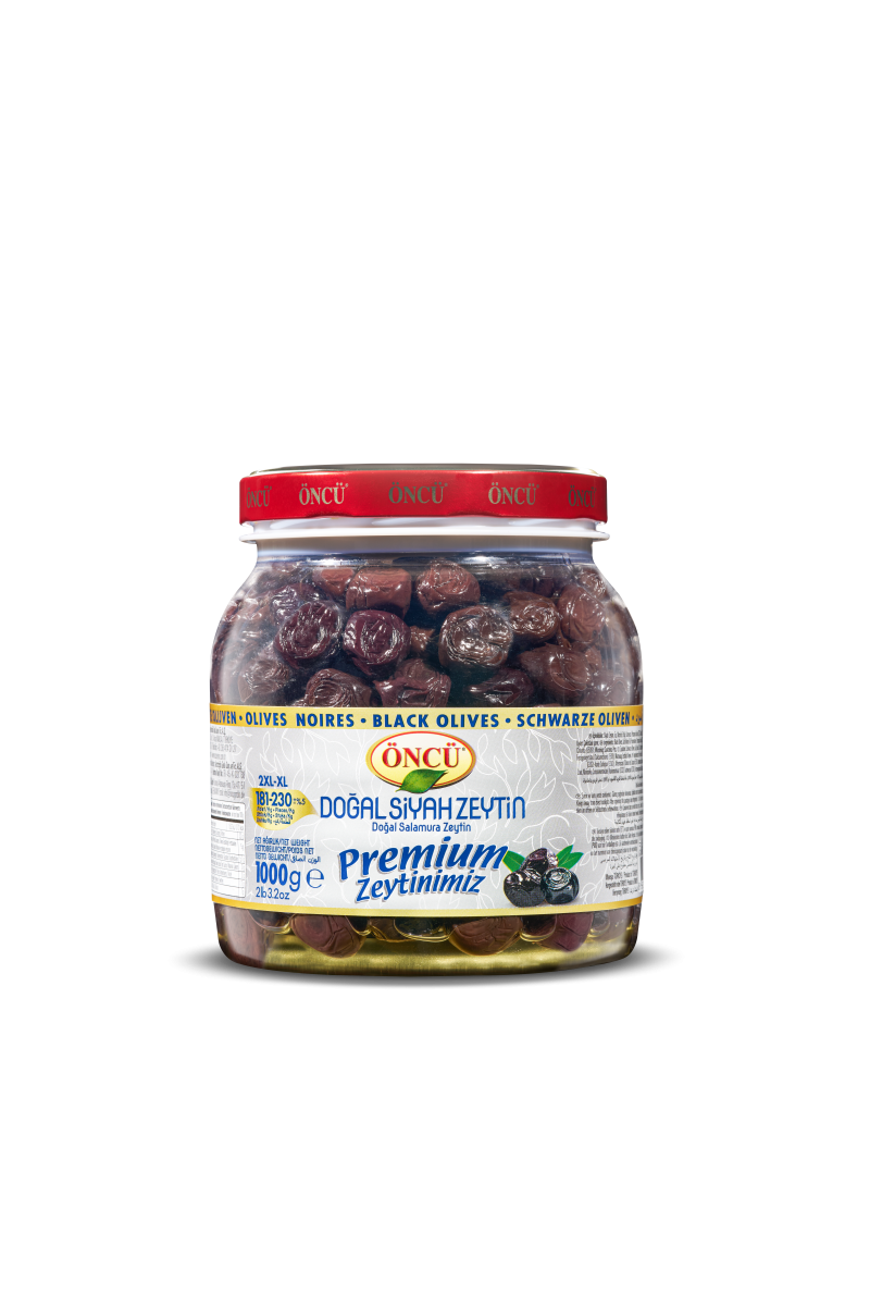 Öncü Gemlik Black Olives 2XL 181/230 1 kg