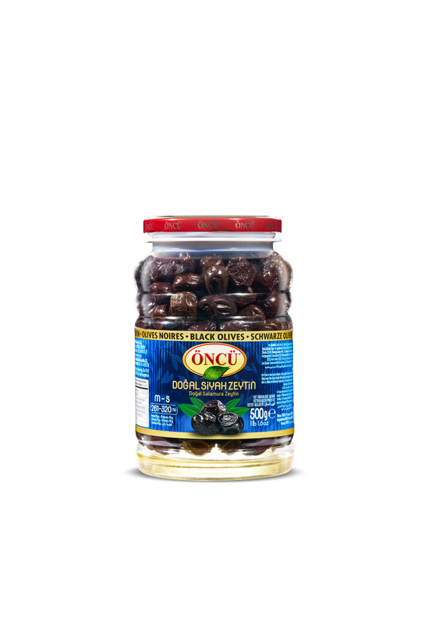 Öncü Black Olives M-S 261-320 500 g