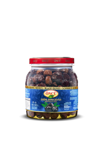 Öncü Dehydrated Black Olives, 261-320 M-S, 1000 g