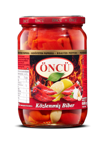 Öncü Roasted Capsicum Peppers 680 g