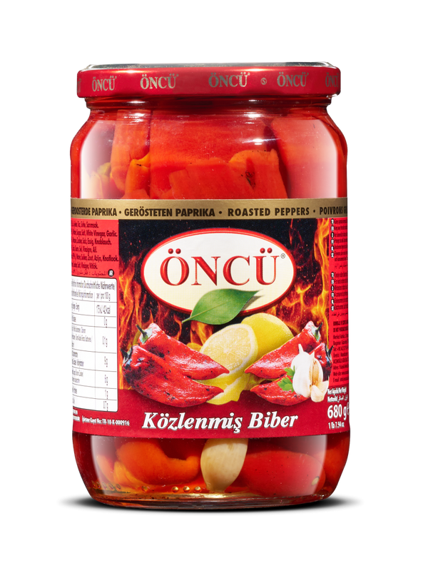 Öncü Roasted Capsicum Peppers 680 g