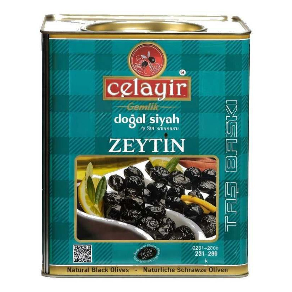 Celayir Zeytin Black Olives 261-290 10 kg.Celayir