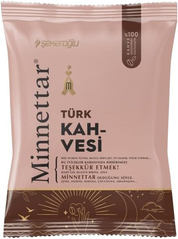 Şekeroğlu Minnettar Turkish Coffee 100 g – Traditional Turkish Coffee