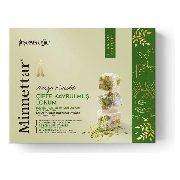 Şekeroğlu Turkish Delight with Double Roasted Pistachios 300 g