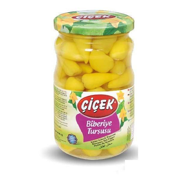 Çiçek Biberiye Turșusu x3, 680 g – Crispy pickled hot peppers