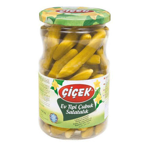 Çiçek Pickled Cucumbers Cubuk 370 g