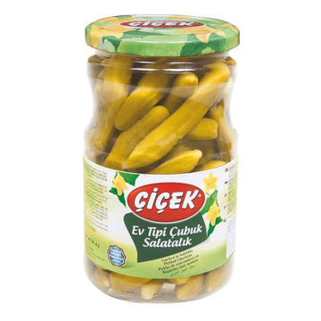 Çiçek Pickled Cucumbers Cubuk 370 g