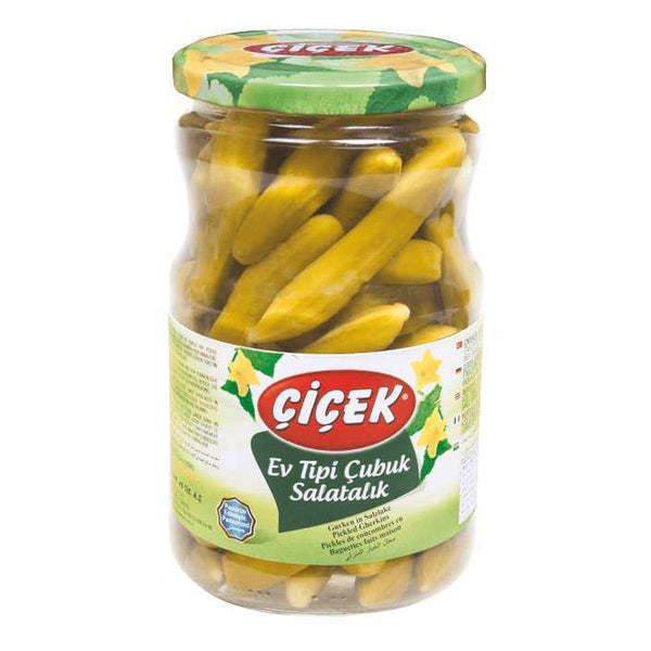 Çiçek Pickled Cucumbers Cubuk 370 g