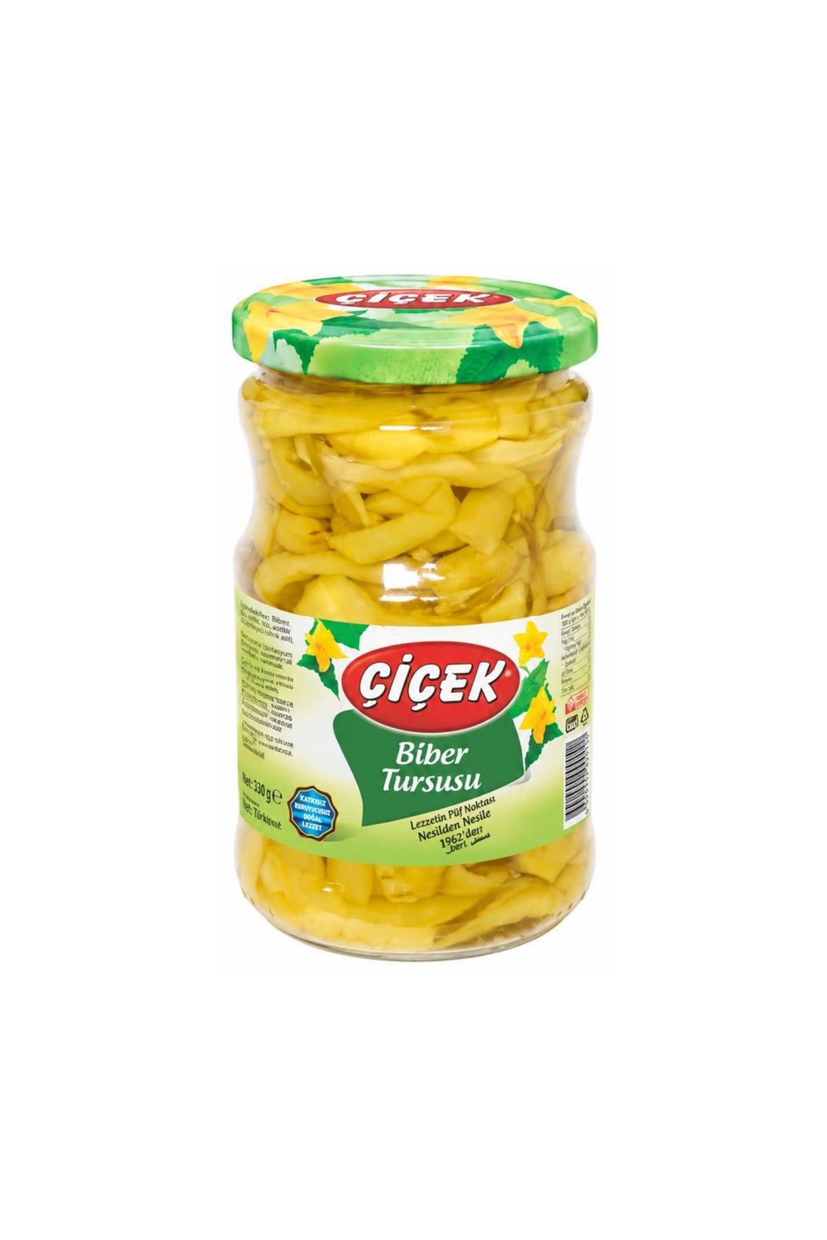 Çiçek Yakan Biber Pickled Hot Peppers 6 kg