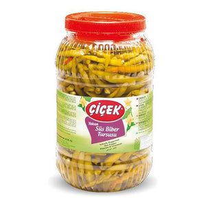 Çiçek Yakan Biber Pickled Hot Peppers 2900/1200 g
